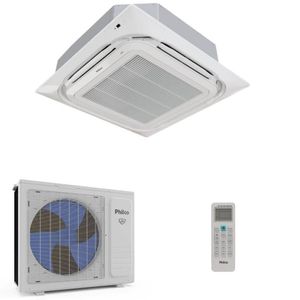 Ar Condicionado Split Cassete Philco Eco Inverter 24000 BTUs Quente e Frio 220V PAC24000ICQFM16