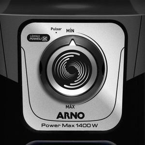 Liquidificador Power Max 1400W 3,1L Arno Preto 110V