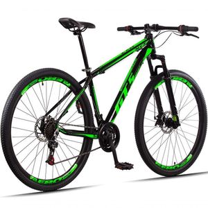 Bicicleta 29 Gt Sprint Mx7 Freio Disco Mtb Preto+Verde