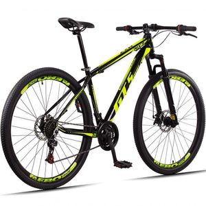 Bicicleta 29 Gt Sprint Mx7 Freio Disco Mtb Preto+Amarelo