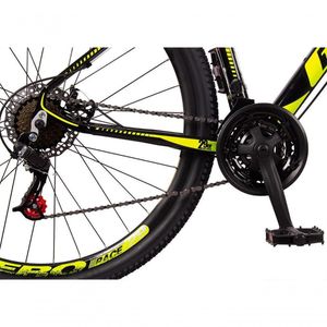 Bicicleta 29 Gt Sprint Mx7 Freio Disco Mtb Preto+Amarelo