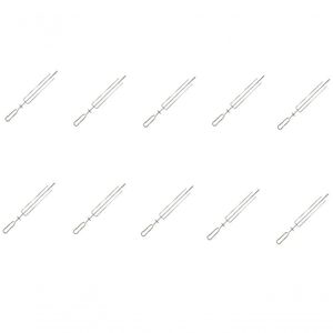 Kit 10 Espetos Tridente Comercial Lobo Churrasqueiras - Linha Churrascaria Tamanho 50