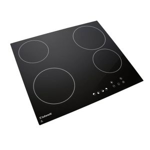 Cooktop Elétrico 4 Bocas Vitrocerâmica Touch Safanelli - Preto
