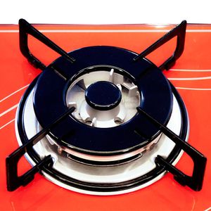 Fogão Cooktop 5 Bocas Tripla Chama Safanelli - Vermelho