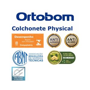 Colchonete Alveolado D28 (80x190x07) - Espuma D28 - Ortobom