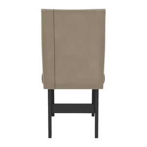 Conjunto 2 Cadeiras de Jantar Tokio Multimóveis Preto/Mascavo