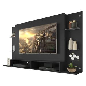 Painel para TV até 60" Multimóveis Nairóbi FG2739 Preto