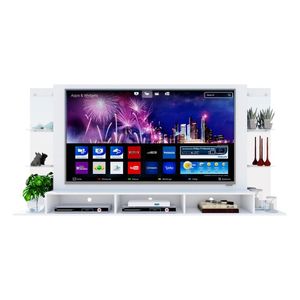 Painel com Espelho para TV até 65" Multimóveis Nairóbi Plus FG3149 Branco