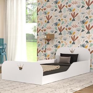 Cama Solteiro Montessoriana Encantada Multimóveis FG4016 Branca