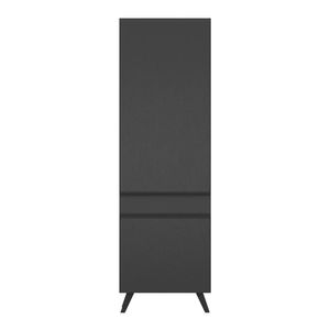 Paneleiro 2 Portas Veneza Multimóveis MP3746.895 Preto