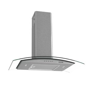 Coifa de Parede Clean Vidro Curvo 75cm 140W Nardelli - Kromanox