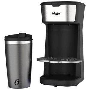 Cafeteira Oster 2Day Inox 2 em 1 com Copo Térmico OCAF200