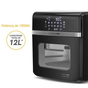 Fritadeira Air Fryer Oven 12L 9 Funções KFR02 Painel Digital