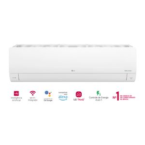 Ar-Condicionado Split Dual Inverter LG Voice +AI 24.000 BTUs Quente e Frio  220V