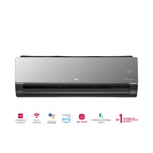 Ar-Condicionado Split Dual Inverter LG Voice +AI Quente e Frio 24.000 BTUs 220V