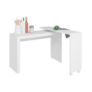Bancada em MDP 120cm Giratória BRV Móveis - Branco