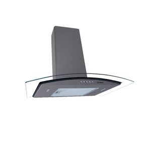 Coifa Fogatti de Parede Clean Vidro Curvo Kromanox 60cm - Kromanox