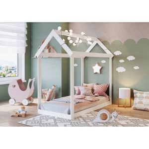 Mini Cama Infantil Montessoriano Meu Fofinho Art in Móveis - Branco