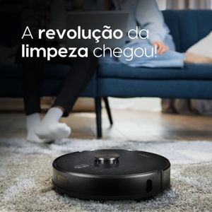 Robô Aspirador e Passa Pano Ropo Smart Laser Bivolt