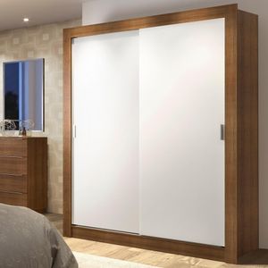 Guarda-roupa Solteiro Dallas Plus 2 Portas 4 Gavetas Madesa