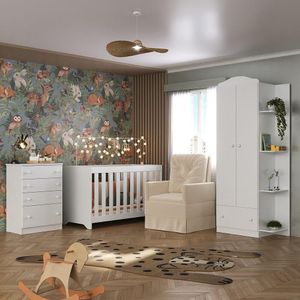 Quarto Infantil Completo+Poltrona Mp4068