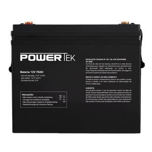 Bateria 12V 70AH Powertek - EN025