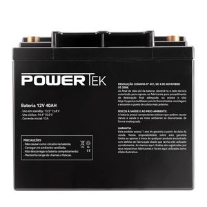 Bateria 12V 40AH Powertek - EN021
