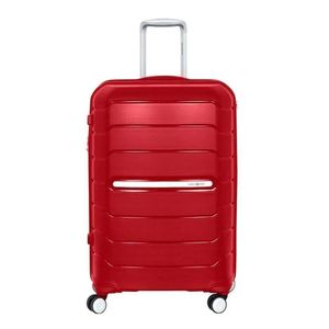 Mala de Bordo Expansível em Polipropileno Samsonite Octolite Cadeado TSA Vermelho