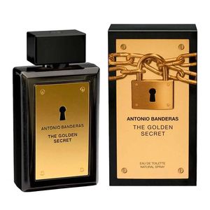 Perfume The Golden Secret Antonio Banderas Eau De Toilette Masculino 200ml