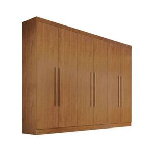 Guarda-roupa Casal 100%mdf 6 Gavetas 6 Portas - Gênova-nature - Bianchi Móveis