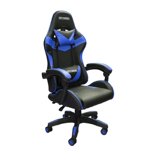 Cadeira Gamer Dragon War Profissional Reclinável Ergonômica Preto e Azul GC005