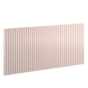 Painel Decorativo Ripado 230x109x49 Cm Rose - Matic