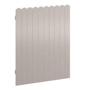 Painel Decorativo Farm 90x109x37 Cm Cinza - Matic