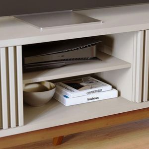 Rack Bancada Ambiente Fortaleza Off White Matte- Colibri