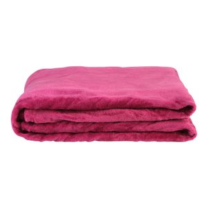 Cobertor Flannel Fúcsia Casal - A\CASA