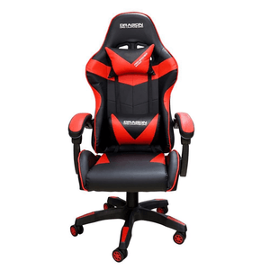 Cadeira Gamer Dragon War Profissional Reclinável Ergonômica Preto e Vermelho GC035