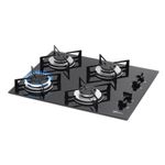 Cooktop Fischer 4 Bocas Preto 1519