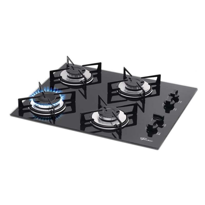 Cooktop Fischer 4 Bocas Preto 1519