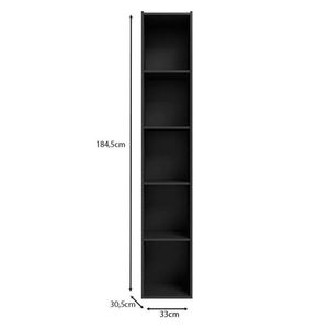 Estante Para Livros Janaina Preto - Ajl
