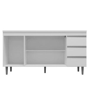 Balcão De Pia Andréia 160 Cm Branco - Ajl