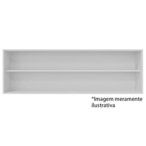 Armário Aereo 160cm 4 Portas Lavanderia Andreia Preto Ajl