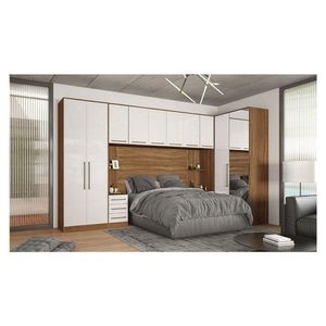 Quarto De Casal Irlanda Ambiente 3 Amêndola Branco - Demartêz