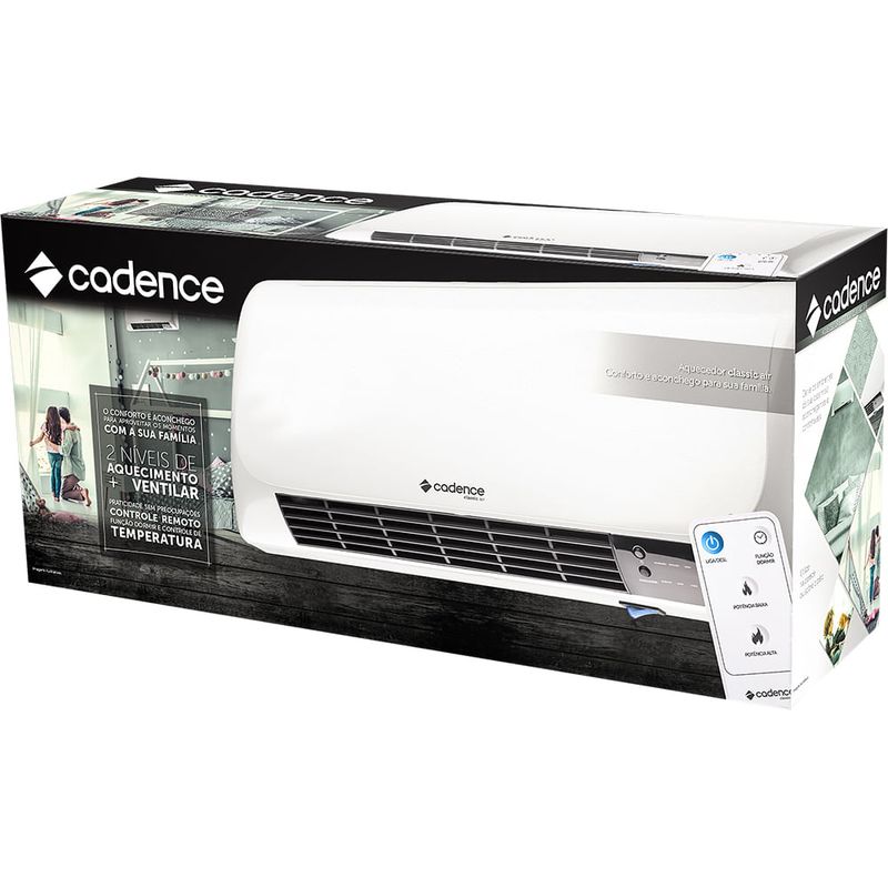 Aquecedor Cadence Classic Air com Controle Remoto