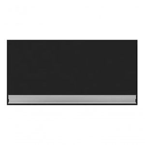 Armário Aereo 60cm 1 Porta Lavanderia Andreia Preto Ajl