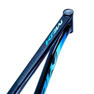 Bicicleta Aro 29 Krw Alumínio 27 Vel Freio A Disco Suspensão Dianteira S7 15.5 Preto-Azul