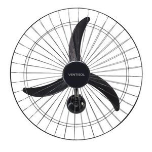 Ventilador De Parede Ventisol New Premium 60cm Preto 127v