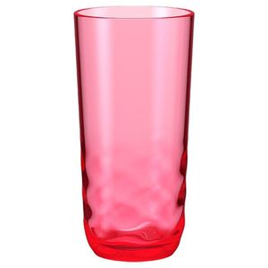 Copo Alto De Poliestireno 350ml Waze Coza - Brinox Rosa Sorbet 20319/0527