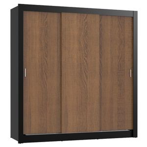 Guarda Roupa Lyon Plus 3 Portas de Correr 4 Gavetas Madesa
