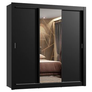 Guarda Roupa Casal Lyon Plus 3 Portas de Correr Madesa