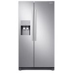 Geladeira Frost Free Samsung Side by Side 501L Cor Inox Look RS50N3413S8